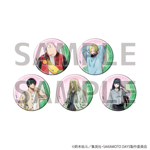 『SAKAMOTO DAYS』ホログラム缶バッジ(57mm)03/春私服ver. BOX(全5種)(描き下ろしイラスト)